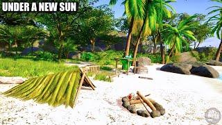 Day One Tropical Island Survival | Under A New Sun Gameplay | First Look