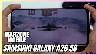 Samsung Galaxy A26 Call of Duty Warzone Gaming test | Exynos 1380