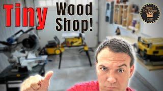 Tiny Woodworking Shop Tour | How I Do Things DIY