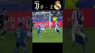 Juventus vs Real Madrid 2018 UEFA Champions League Quarter Final~Leg 1 #shorts #football #highlights