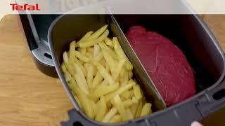 Tefal | Easy Fry XXL Dual Zone Air Fryer | How To Cook 2 Different Food To Be Ready At The Same Time