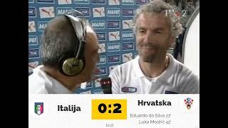 Italija - Hrvatska 0-2 (2006), prijateljska