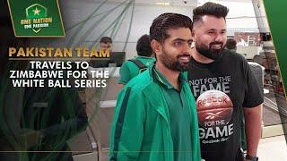 Pakistan Team Travels to Zimbabwe for the White-Ball Series | PCB | MA2A