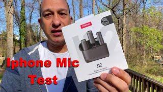 Iphone Microphone Test | Ulanzi J12 | Content Creation Equipment