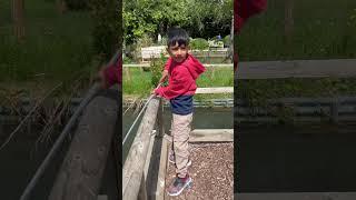 Our little gang feeding to fishes  #fishing #song #music #funny #nature #new #hunting