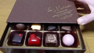 【ちょっと豪華かも】La Maison du Chocolat  ラ・メゾン・デュ・ショコラ　チョコ アソートチョコラ16コ 2段