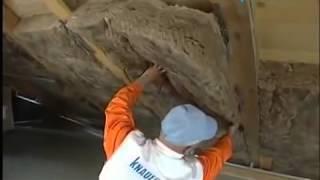 Как утеплить скатную кровлю   Knauf Insulation