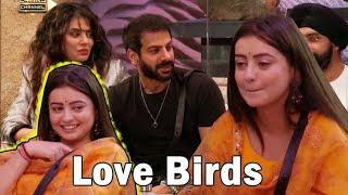 Bigg Boss 18 Live Today Episode Love Birds Karan veer Mehra and Chahat pandey BB18