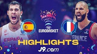 Spain  - France  | Final | Game Highlights - FIBA #EuroBasket 2022