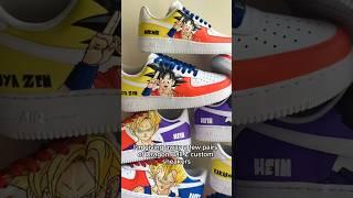 Dragon Ball Z Giveaway #custom #customkicks #sneakers #sneakerart #dragonballz #goku #vegeta #gohan