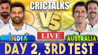 Live: IND Vs AUS, Day 2 - 3rd Test, Gabba | Live Scores & Commentary | India vs Australia