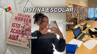 ROTINA ESCOLAR REALZONA EM PORTUGAL! 