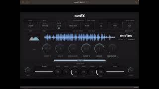 sumFX - Modular Multi-FX Processor by @oscaudio (iOS version demo)