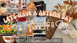 FALL DAY IN THE LIFE 2023 Decorate Fall with me, Nostalgic Autumn day #fall2023 #falldecor