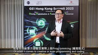 GS1 HK Summit 2023 – Dr. Toa Charm from Data Literacy Association Shares about Gen AI