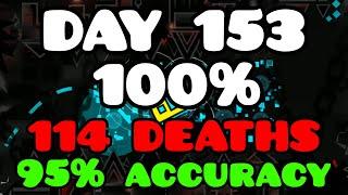 [Day 153 - noclip] Aeternus 100% in 114 deaths, 95% accuracy // 511,266 attempts