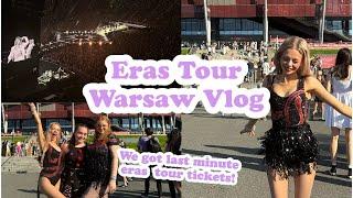 We got LAST MINUTE Eras Tour Tickets for Warsaw | Eras Tour Vlog