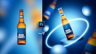 Create Glowing Manipulation Design Tutorial in Photoshop || #Photoshop  #editing #7hawkgraphic