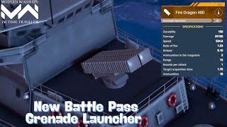 Modern Warships Fire Dragon 480 | New Battle Pass Grenade Launcher Review