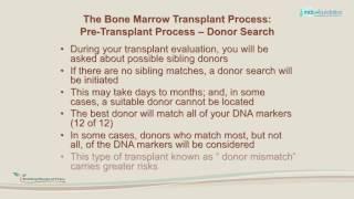 Building Blocks of Hope - Bone Marrow Transplantation: Am I a Candidate?