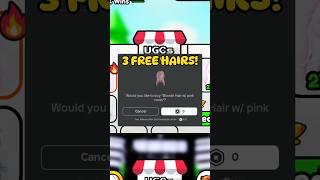 3 Free Roblox Hairs Event!