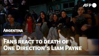 Liam Payne: Fans react to death of One Direction singer | AFP