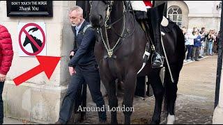 ️‼️ OMG!! He DELIBERATELY DID THIS!! so DESPERATE TO Exit Horse Guards