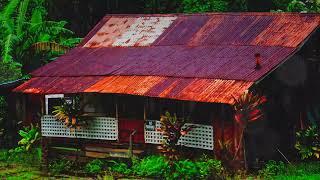 Anxiety Relief ~ HEAVY RAIN on TIN ROOF • 5 Minutes White Noise, Relax to the Sound of Rain 001