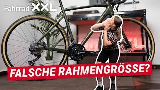 Falsche Rahmengröße? So bestimmst du die Rahmenhöhe bei deinem Gravel Bike!