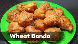 Tea - போடும் நேரத்தில் சுட ,சுட ,மொறு ,மொறு கோதுமை போண்டா | Instant Wheat Bonda | Snack Recipe ...