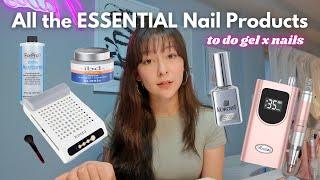 What you need to get started with GEL X | all the ESSENTIALS