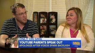 Mike & Heather Martin (DaddyOFive & MommyOFive) interview on Good Morning America, 28th April 2017