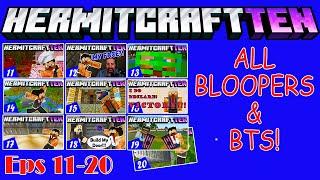 All Bloopers & BTS! From Episodes 11-20 - HermitCraft S10