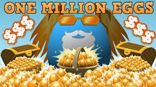 Spending ONE MILLION Eggs in Shell Shockers!