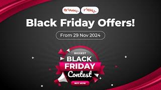 Black Friday Biggest Offers in OiPulse & 1Cliq |  29 Nov 2024 (4 PM)