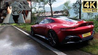 Aston Martin Vantage 1130hp - Forza Horizon 5 | Steering Wheel Gameplay