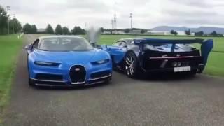 Bugatti CHIRON vs Bugatti VISION Gran Turismo!