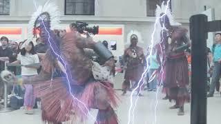 Alick Tipoti & the Zugubal Dancers, British Museum London Uk 2015