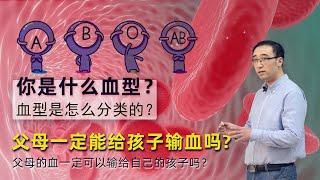 ABO血型有啥区别？孩子是不是亲生，能用血型判断吗？李永乐老师讲造血干细胞移植