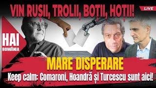 Mare disperare.  Hai live cu Turcescu