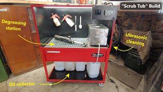 Building a workshop degreasing station (scrub tub)