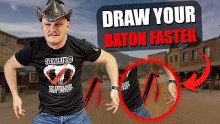 How to Draw an Expandable Baton FASTER? 