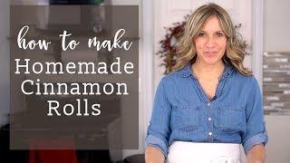 How to Make THE BEST Homemade Cinnamon Rolls {Recipe Video}