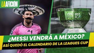 Así quedó el calendario de la Leagues Cup 2024: partidos y fechas de equipos Liga MX