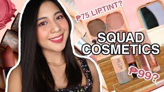 TIPID MAKEUP LOOK!! (FT. SQUAD COSMETICS) | Kat Ariones