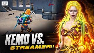 KEMO VS. Streamer 3X IN A ROW! [*Settings!?] | BGMI 