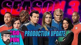 The Orville Season 3 Gearing Up? PRODUCTION UPDATE - July 8th? | TALKING THE ORVILLE