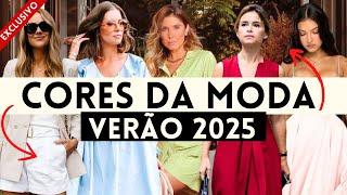 CORES VERÃO 2025 - 10 CORES BOMBANDO PRIMAVERA VERÃO 2024 - 2025