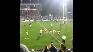 Parramatta Eels Pre Game Warm up