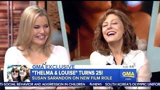 25th Anniversary Of Thelma & Louise - Susan & Geena Chat Iconic Film